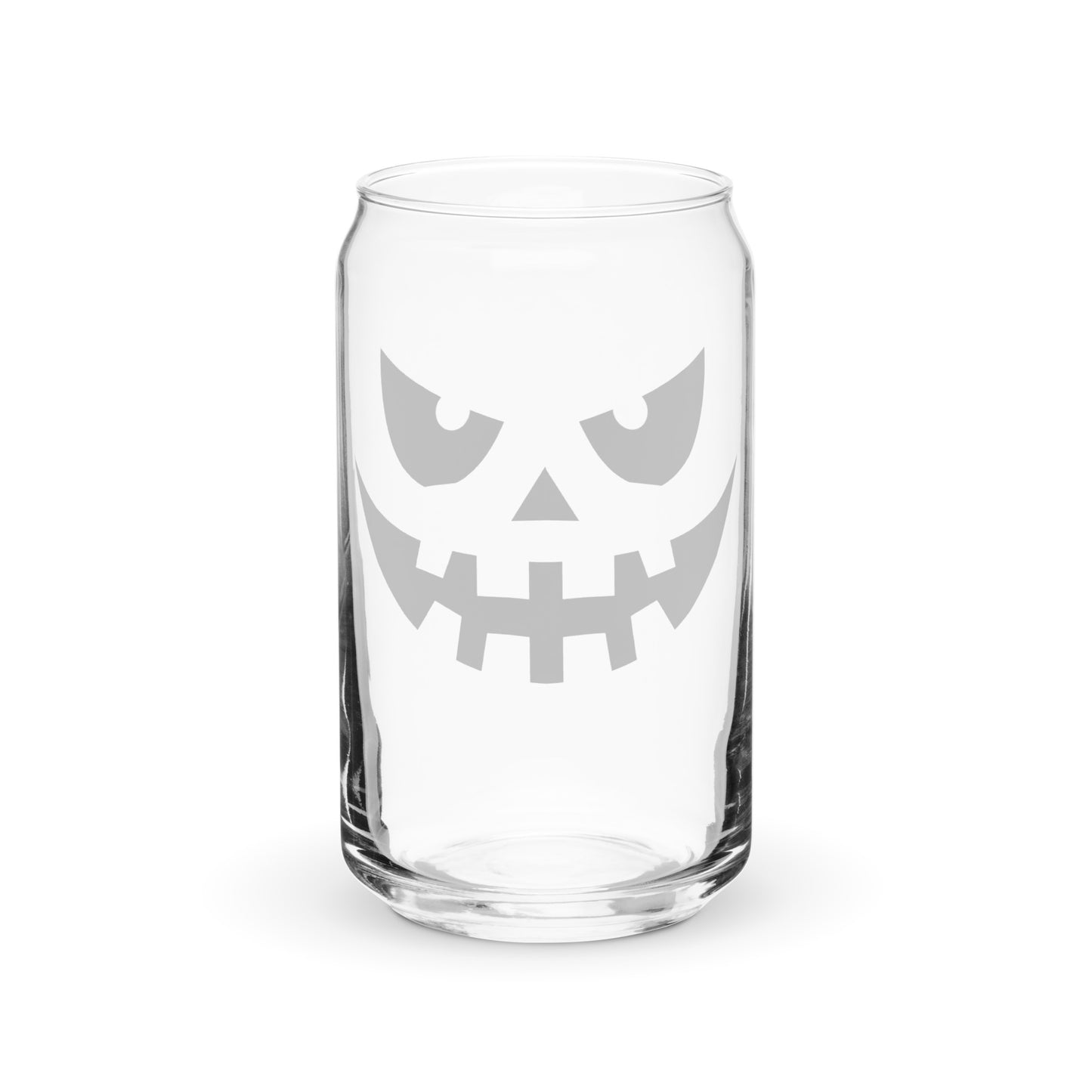 Jack-O-Lantern Can-shaped glass