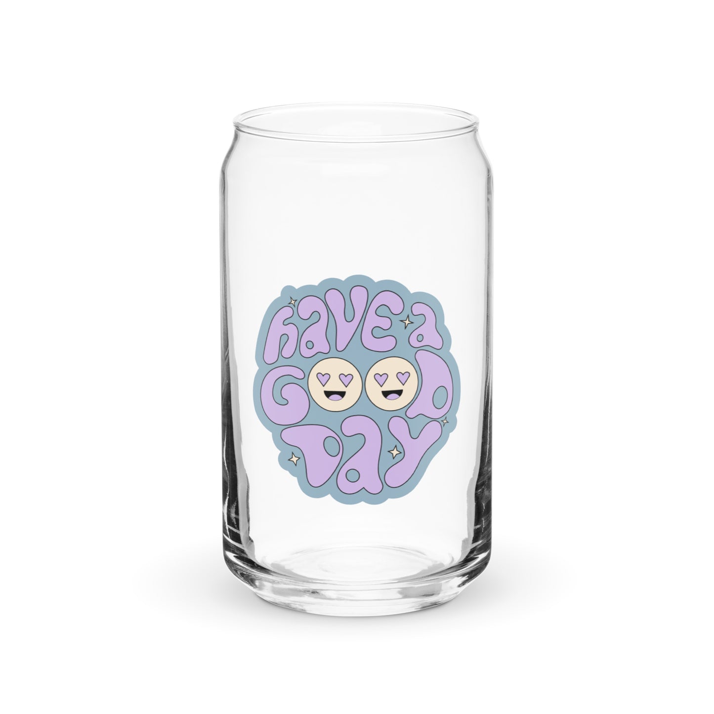 Have A Good Day Can-shaped glass