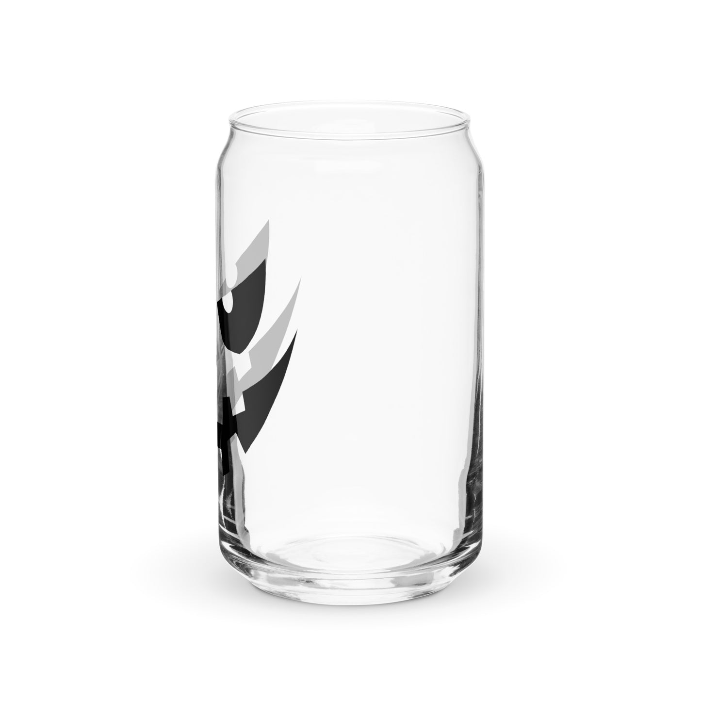 Jack-O-Lantern Can-shaped glass