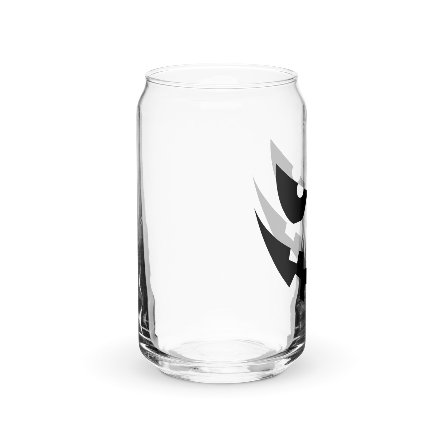 Jack-O-Lantern Can-shaped glass