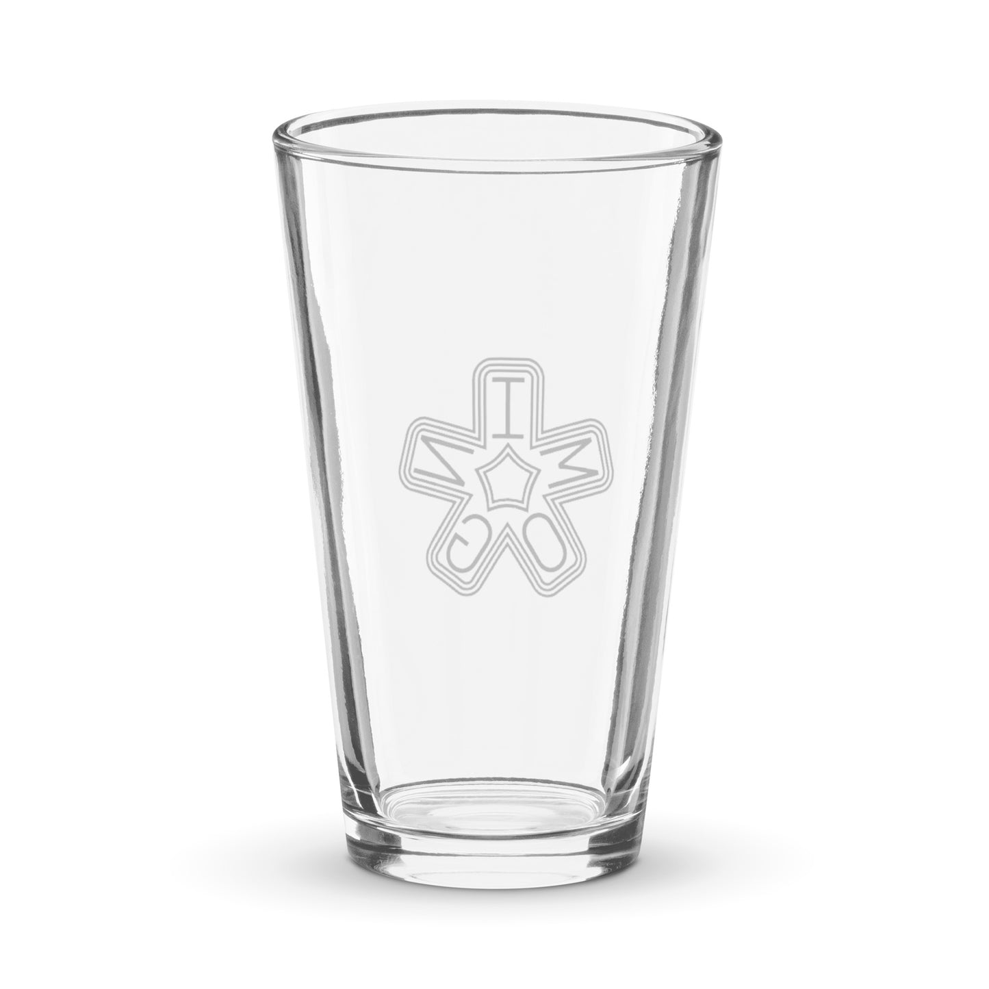 MINGO Shaker pint glass