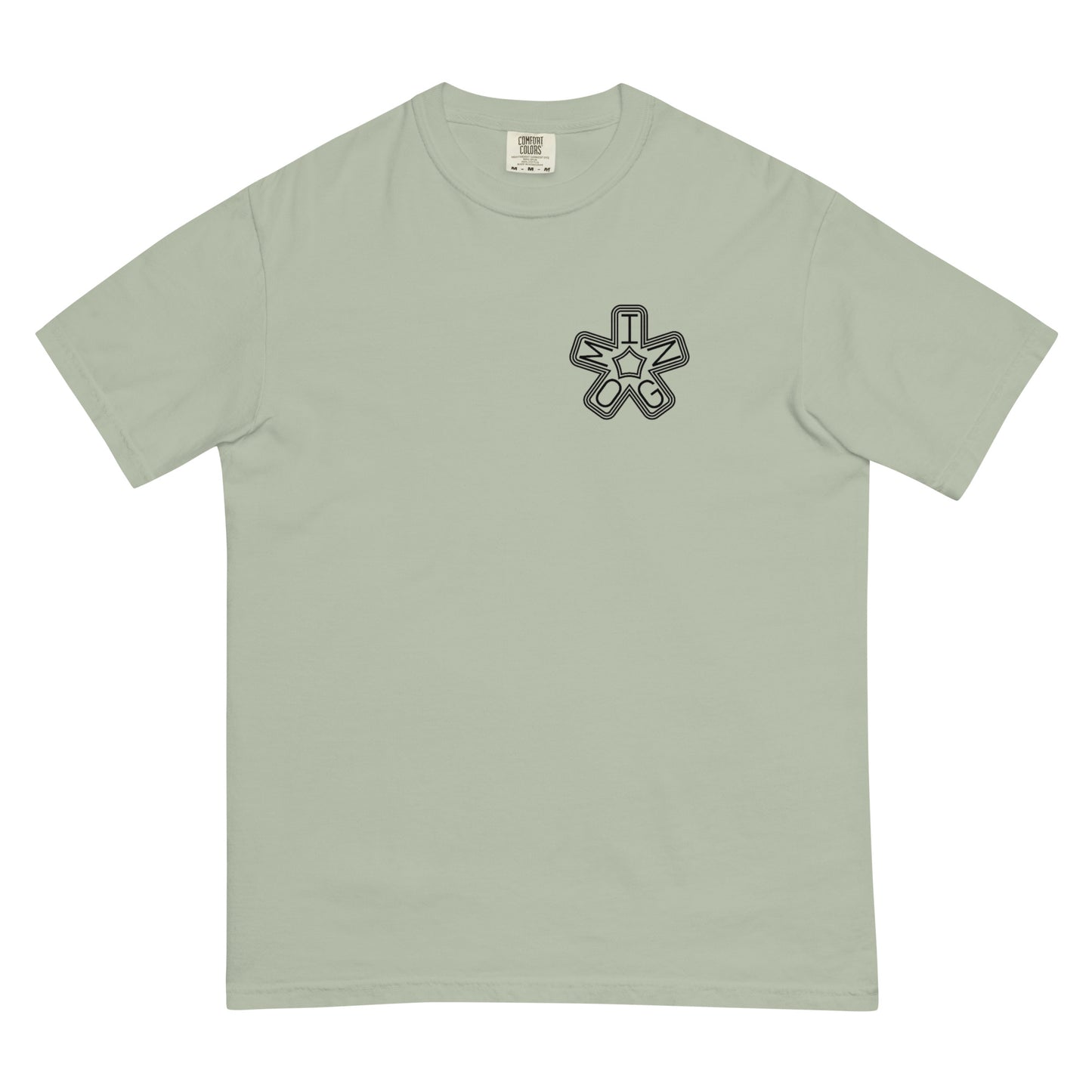 MINGO Unisex garment-dyed heavyweight t-shirt