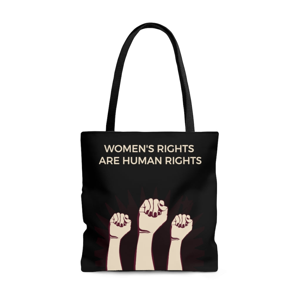 Women's Rights are Human Rights Tote Bag