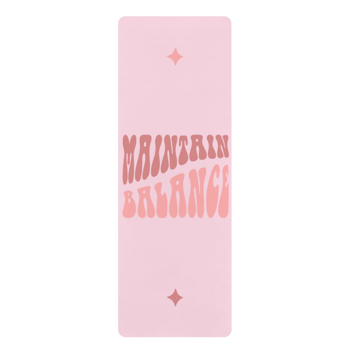 Maintain Balance Rubber Yoga Mat