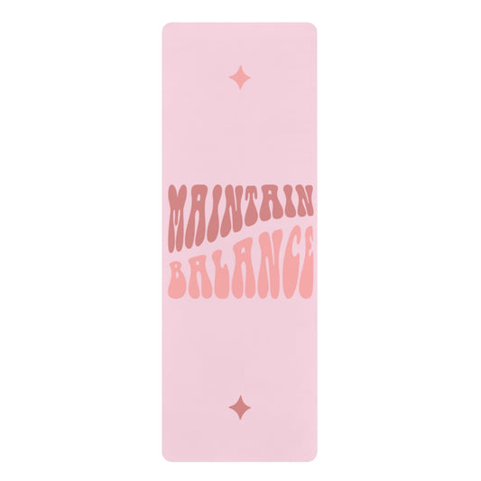 Maintain Balance Rubber Yoga Mat