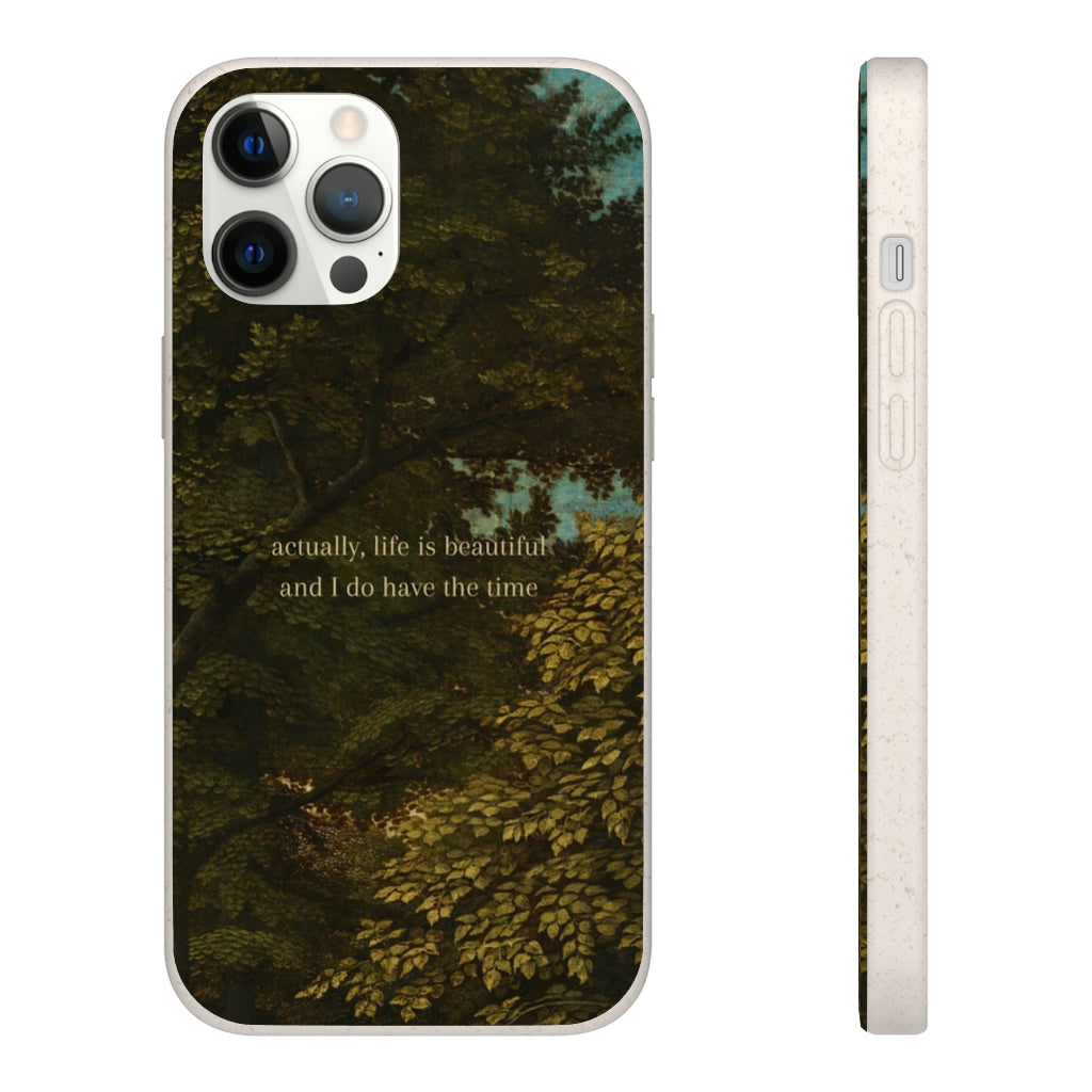 Life Is Beautiful Biodegradable Case