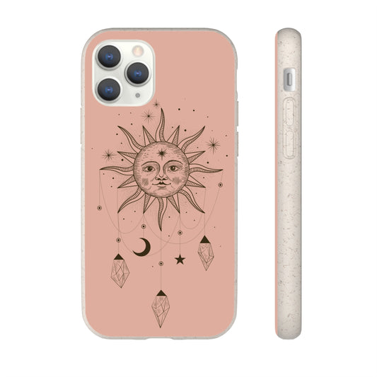 Live By The Sun Biodegradable Case - Pink