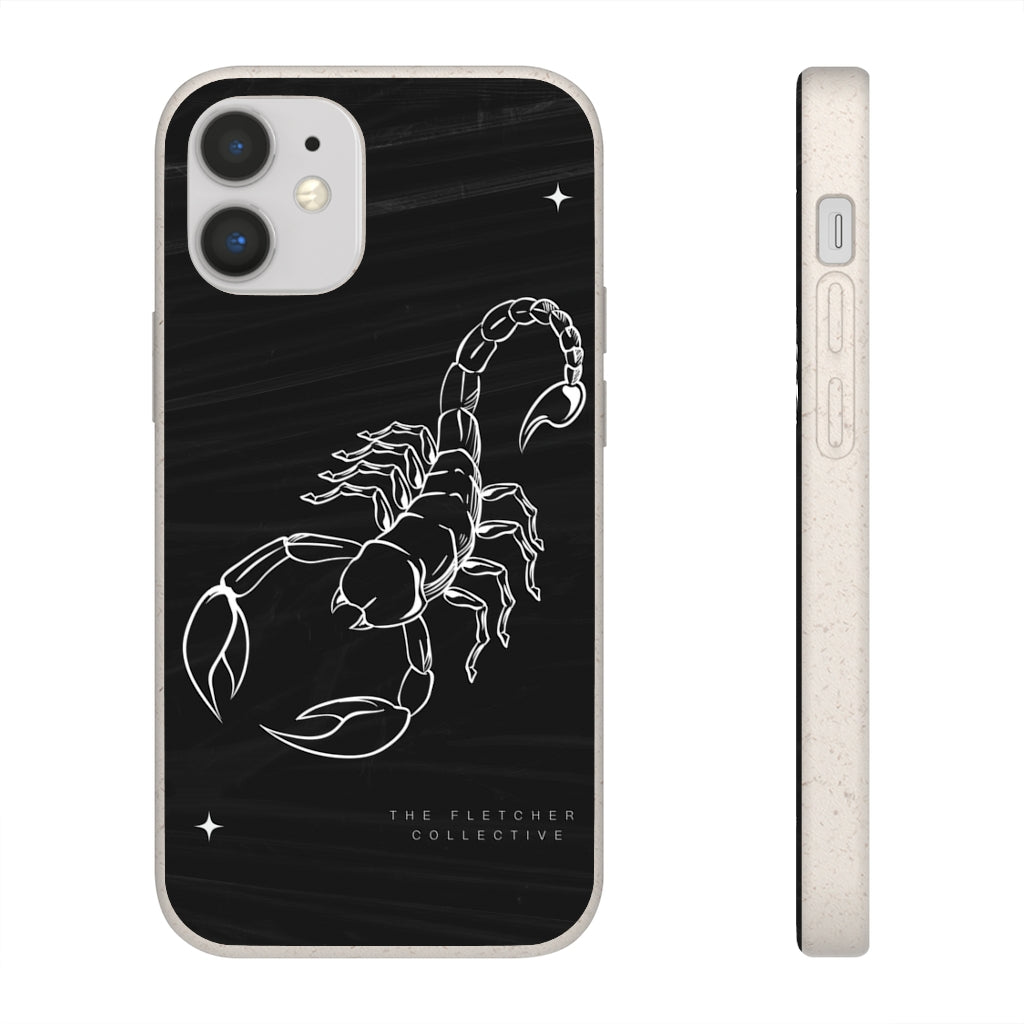 White Scorpion Biodegradable Case