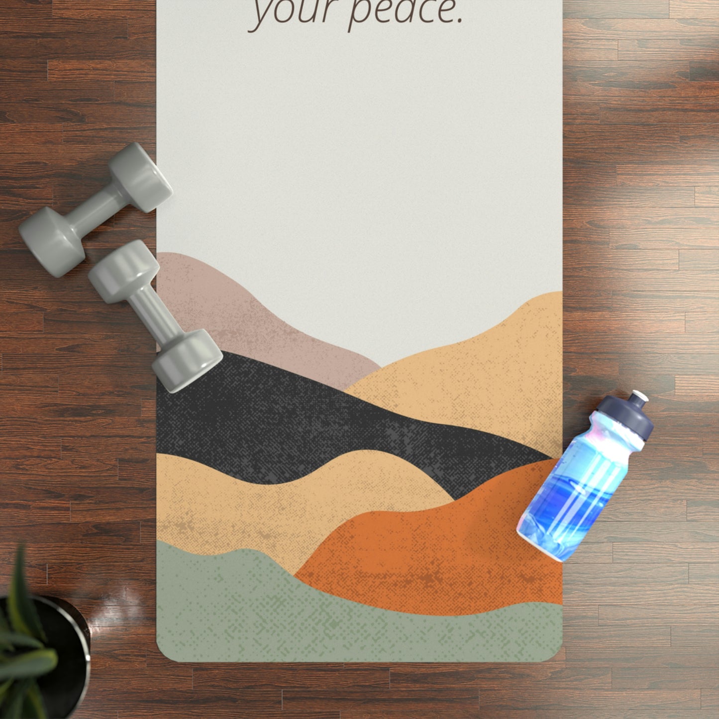 Protect Your Peace Yoga Mat