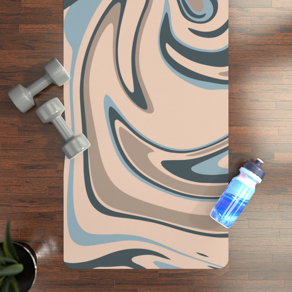 Drippy Rubber Yoga Mat
