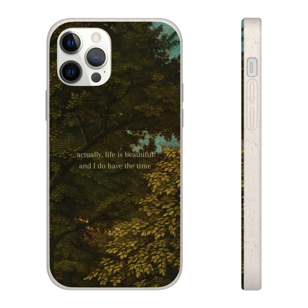 Life Is Beautiful Biodegradable Case