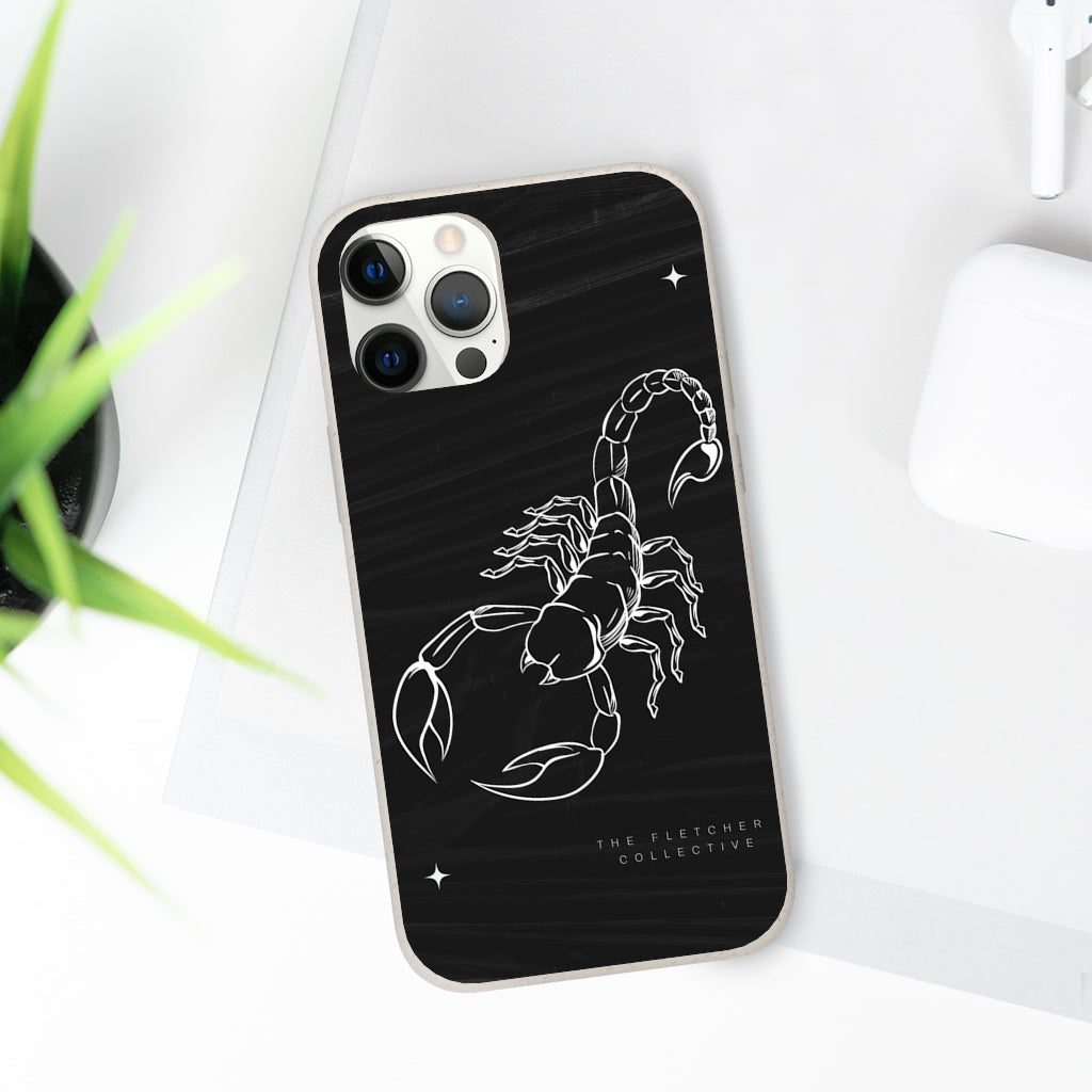 White Scorpion Biodegradable Case