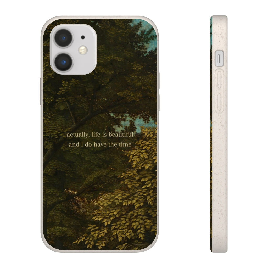 Life Is Beautiful Biodegradable Case