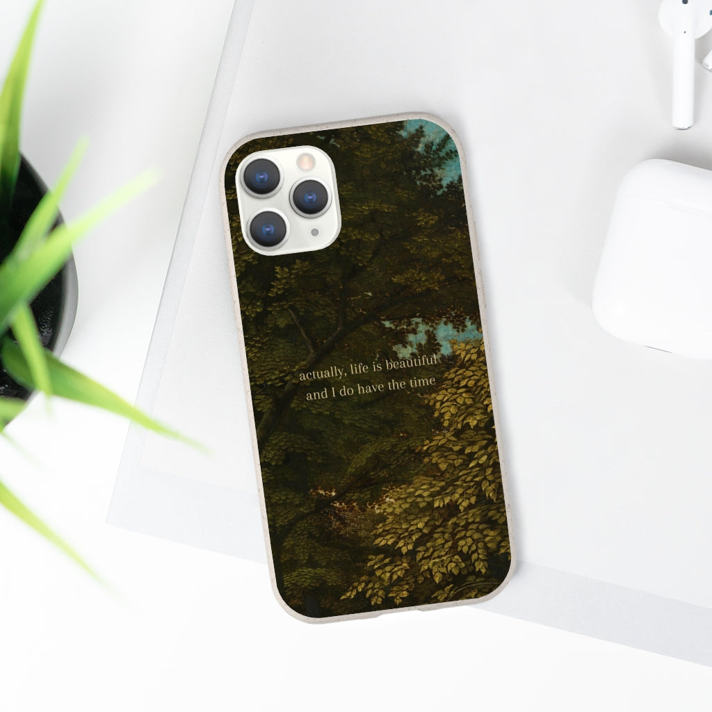 Life Is Beautiful Biodegradable Case