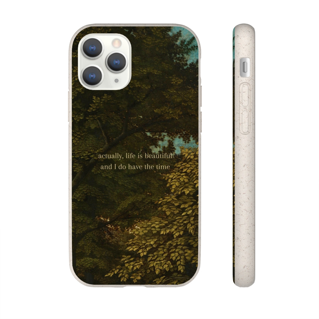 Life Is Beautiful Biodegradable Case