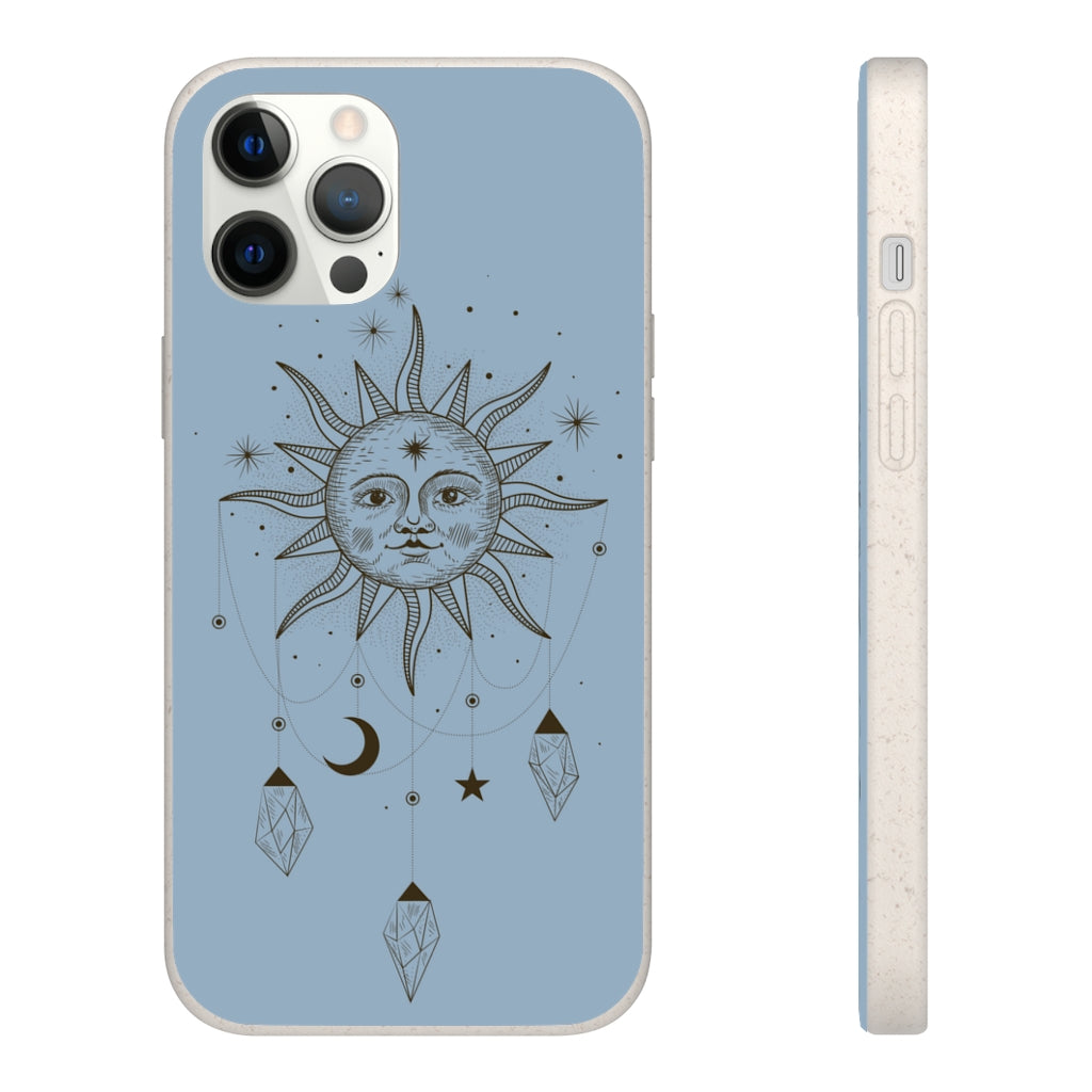 Live By The Sun Biodegradable Case - Blue