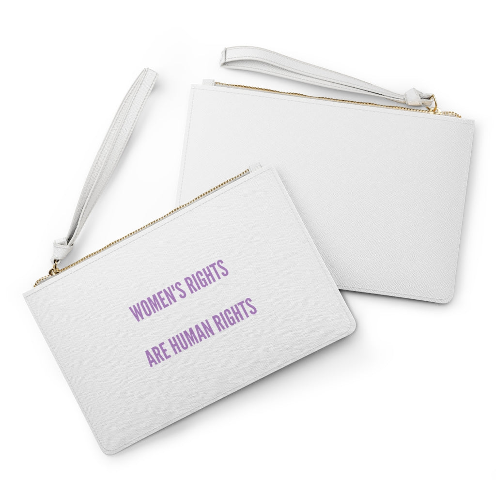 Women's Rights are Human Rights Clutch Bag