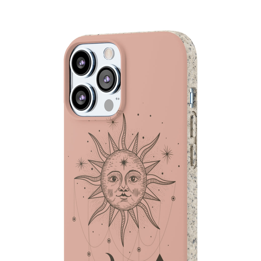 Live By The Sun Biodegradable Case - Pink