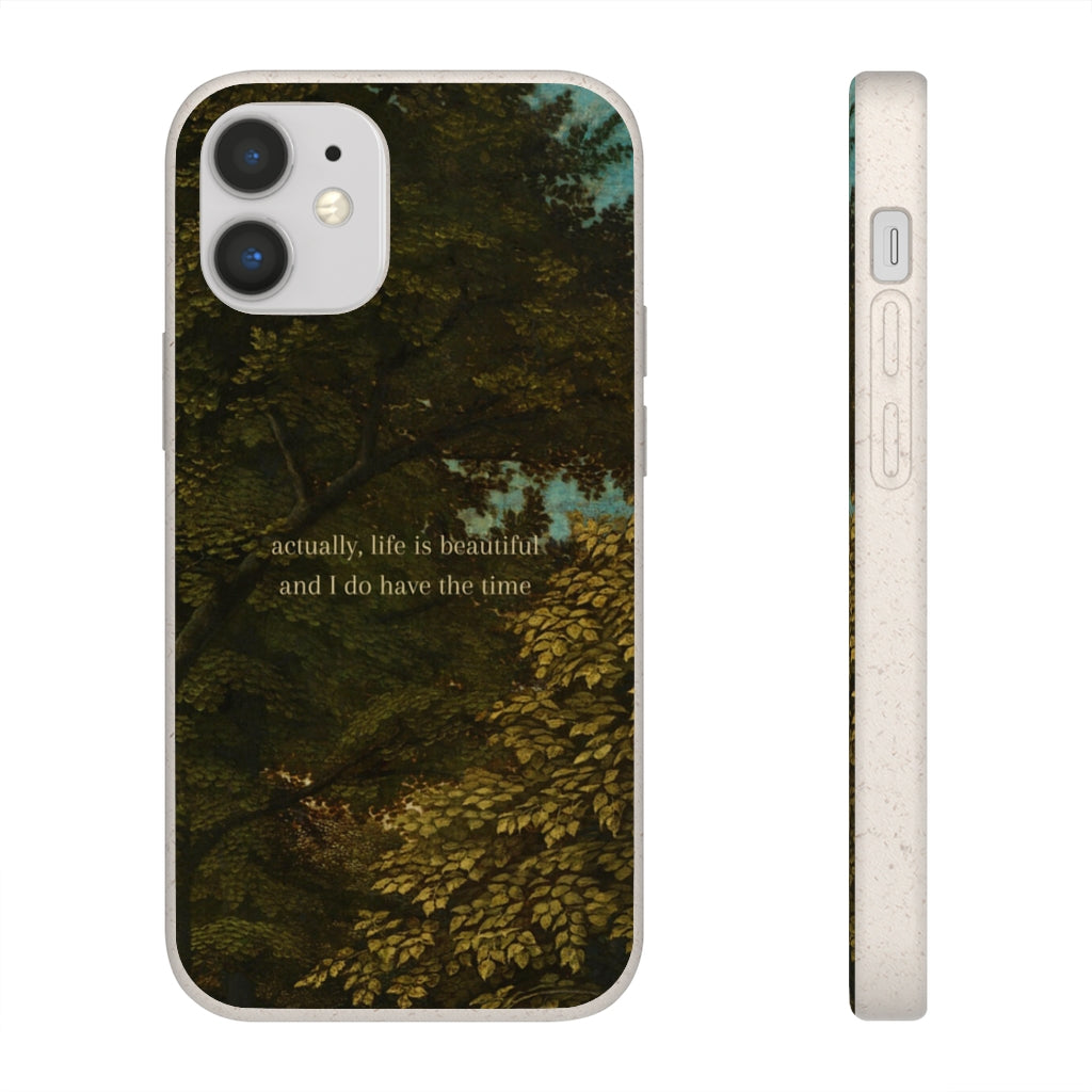 Life Is Beautiful Biodegradable Case