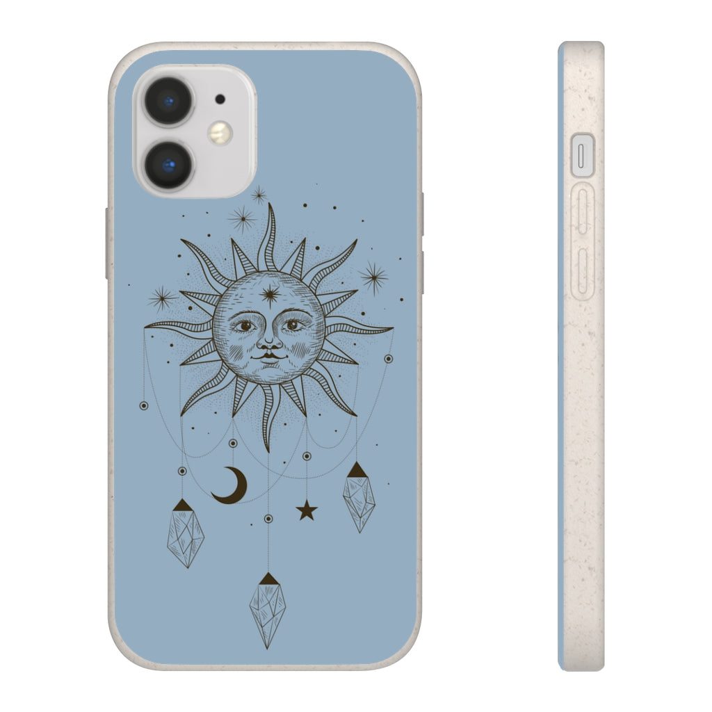 Live By The Sun Biodegradable Case - Blue