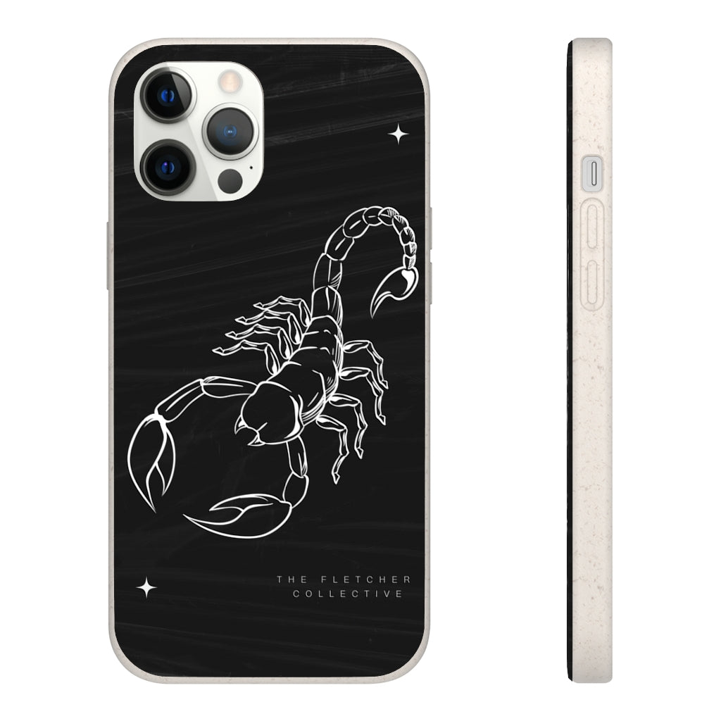 White Scorpion Biodegradable Case