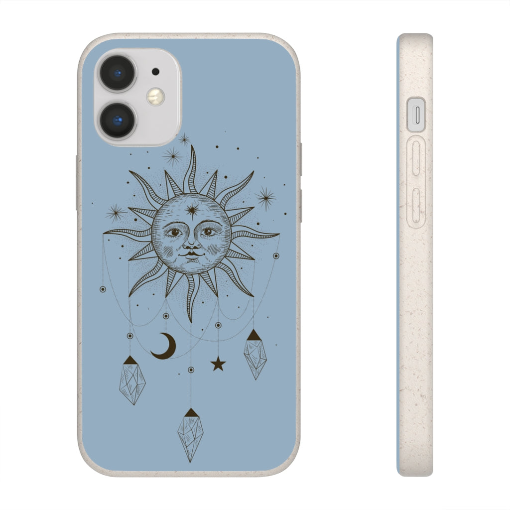 Live By The Sun Biodegradable Case - Blue