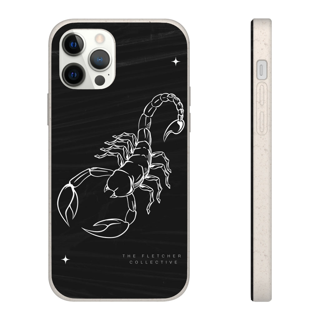 White Scorpion Biodegradable Case
