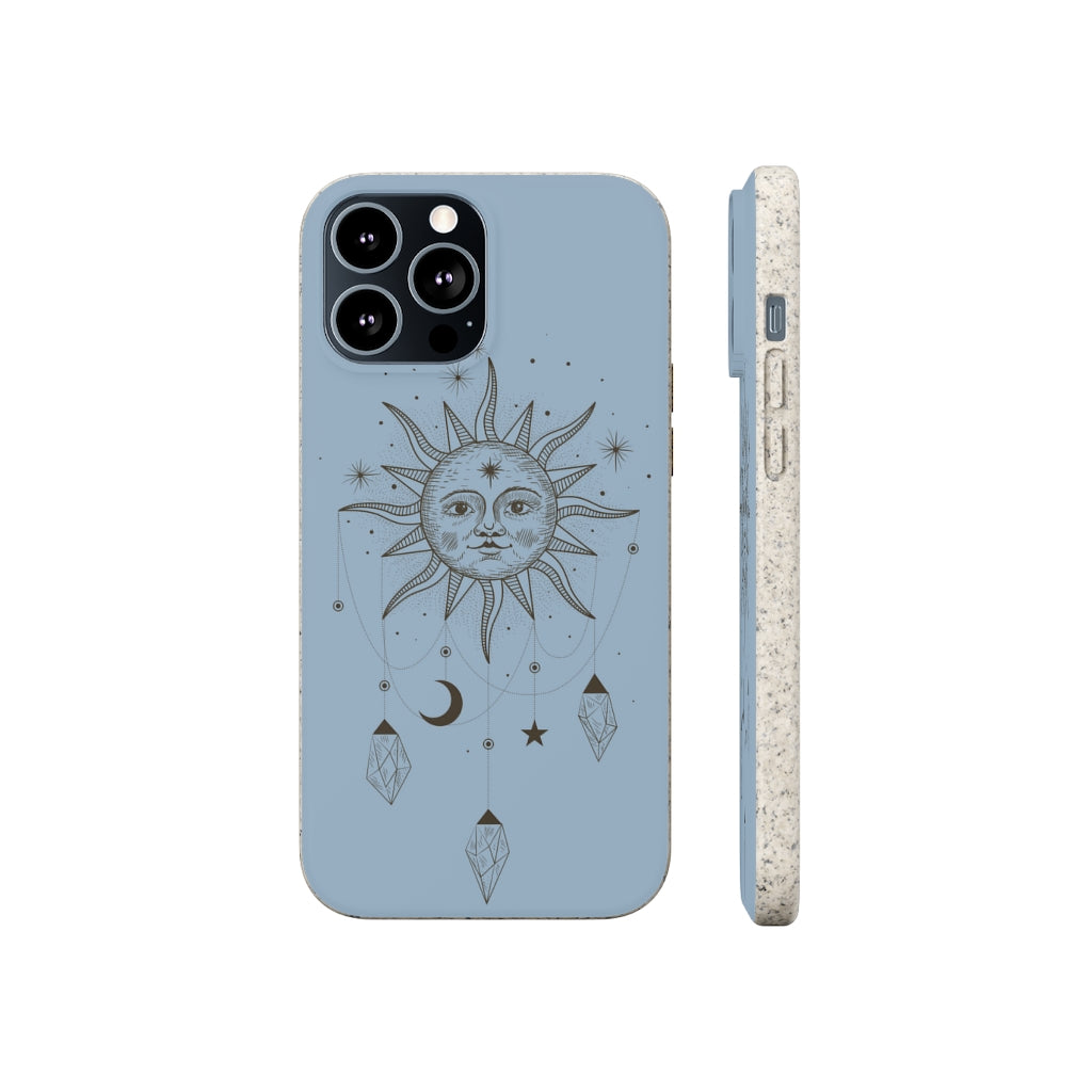 Live By The Sun Biodegradable Case - Blue