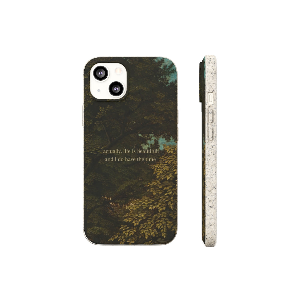 Life Is Beautiful Biodegradable Case