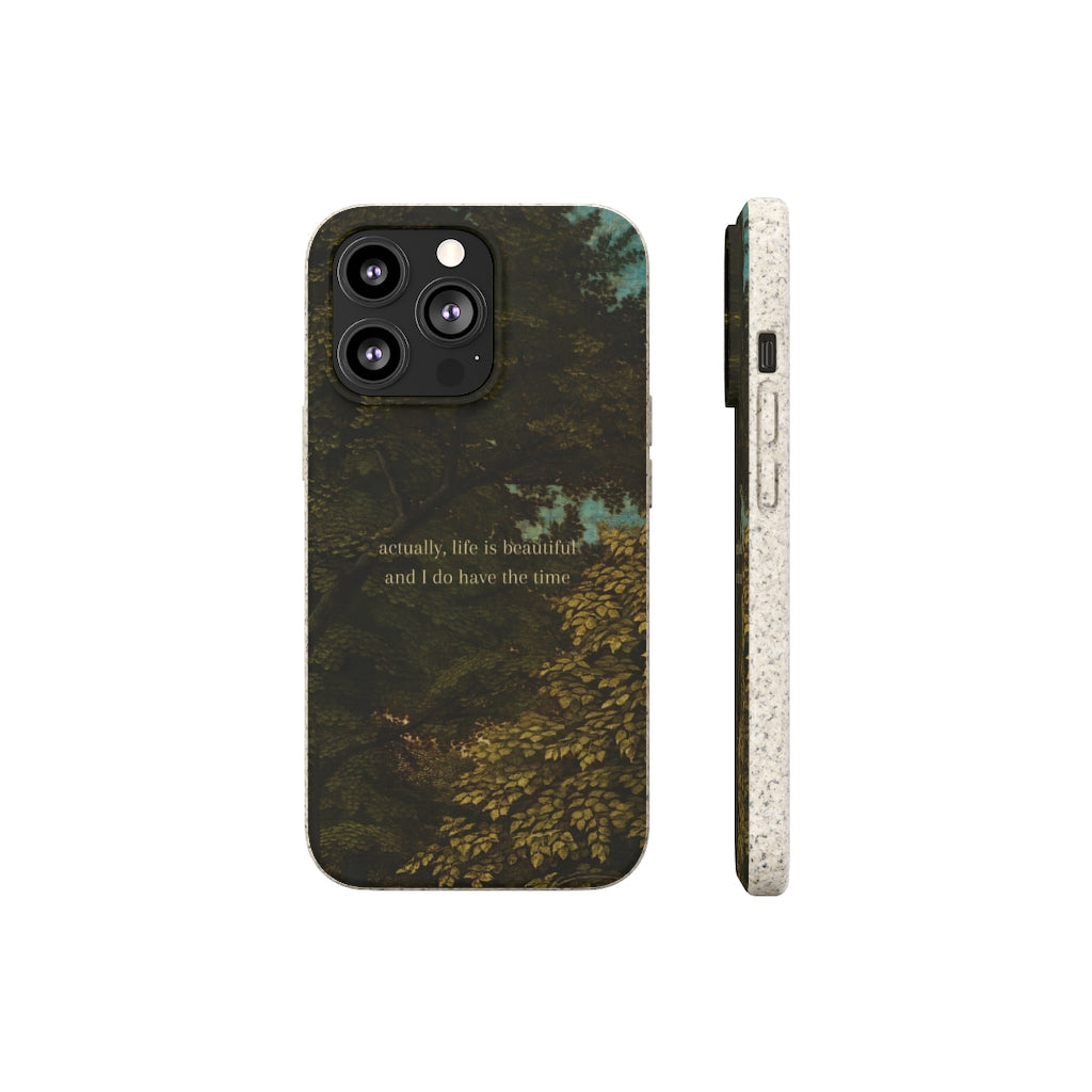 Life Is Beautiful Biodegradable Case