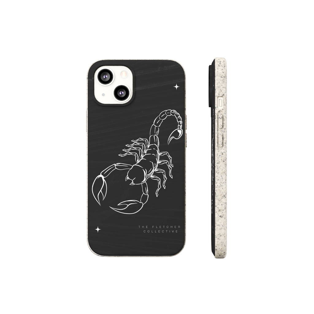 White Scorpion Biodegradable Case
