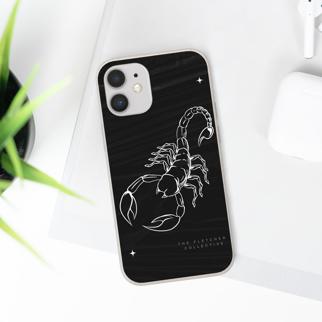 White Scorpion Biodegradable Case