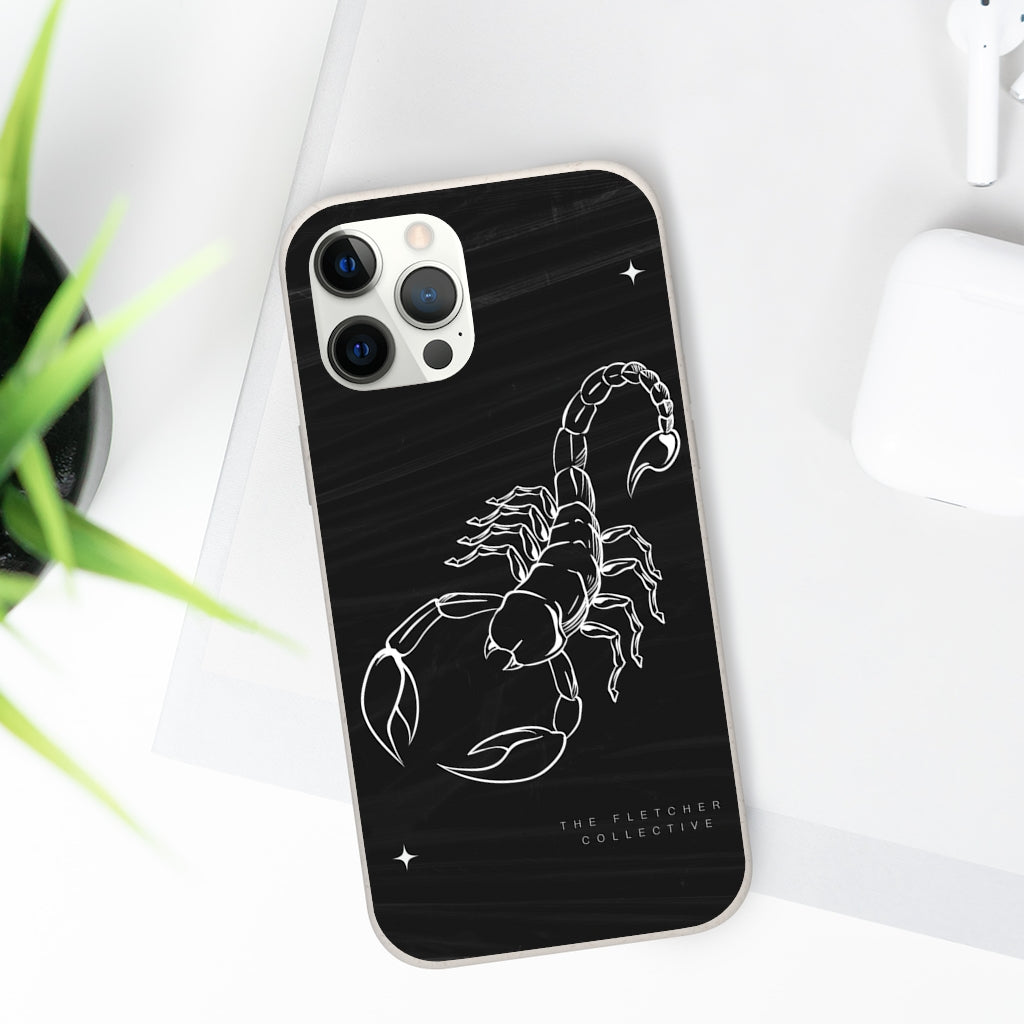 White Scorpion Biodegradable Case