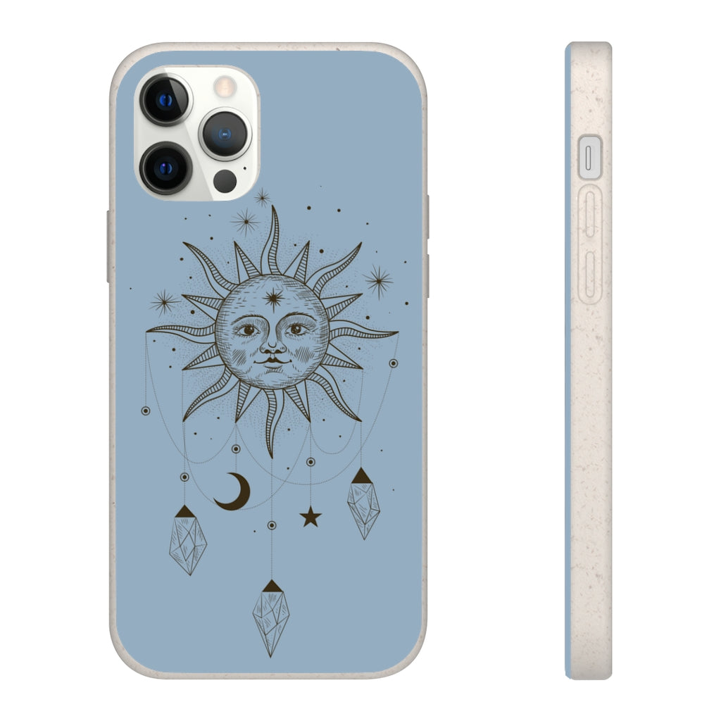 Live By The Sun Biodegradable Case - Blue