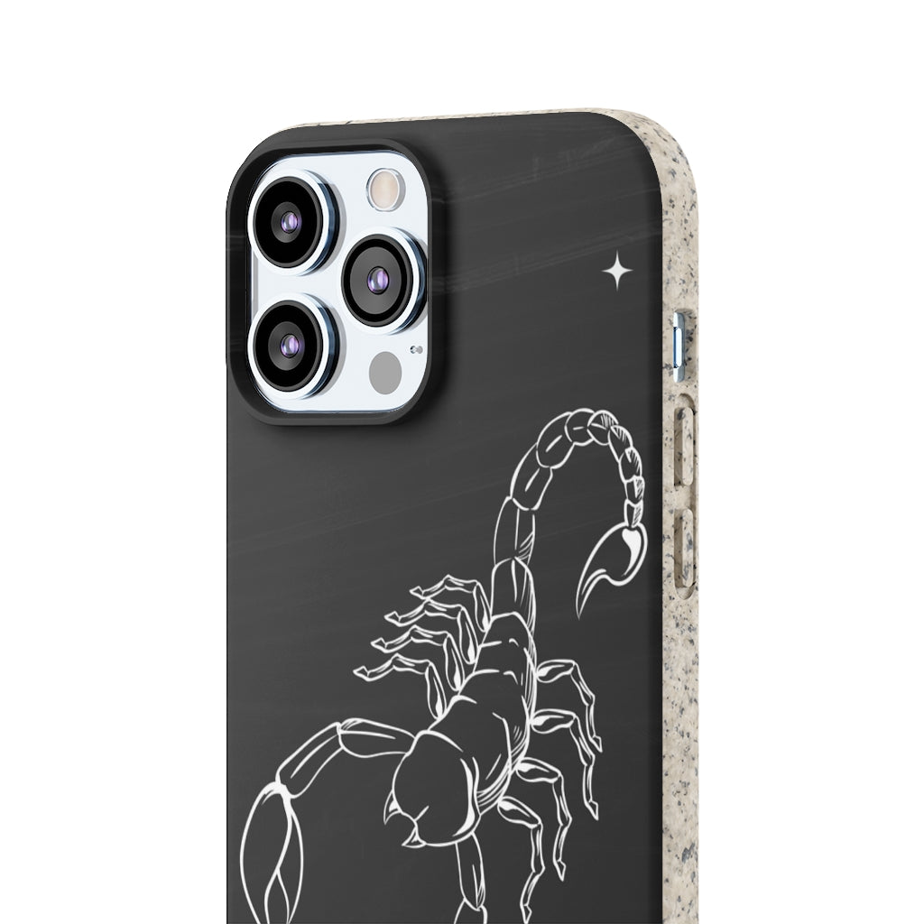 White Scorpion Biodegradable Case