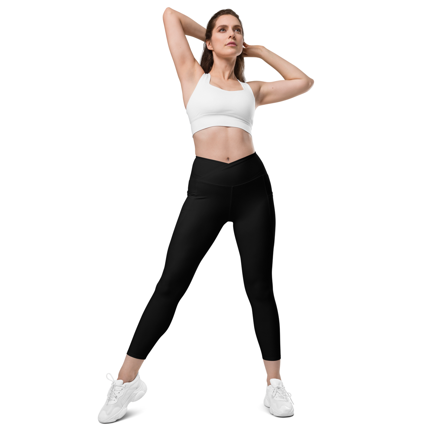 TFC Crossover leggings with pockets