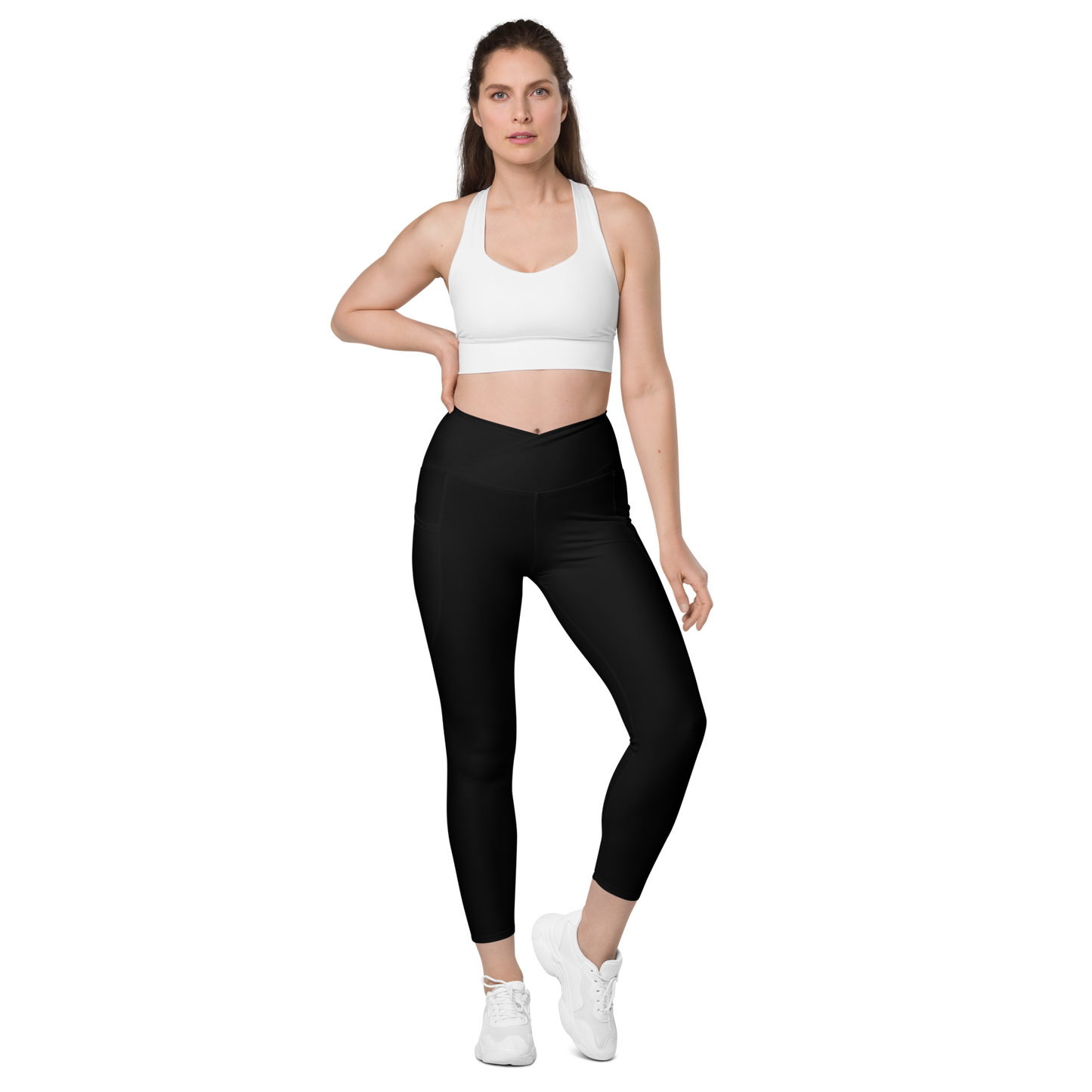 TFC Crossover leggings with pockets