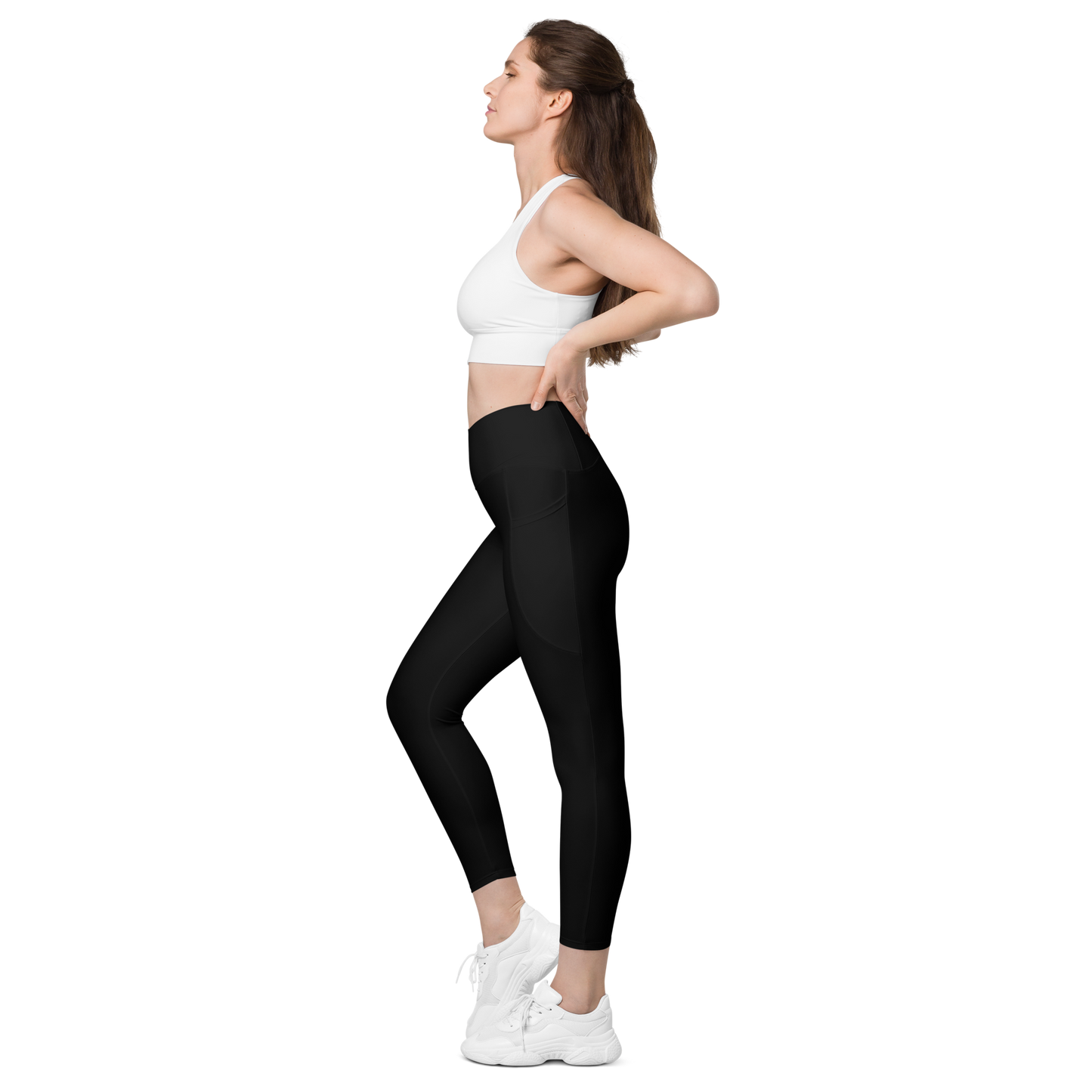 TFC Crossover leggings with pockets