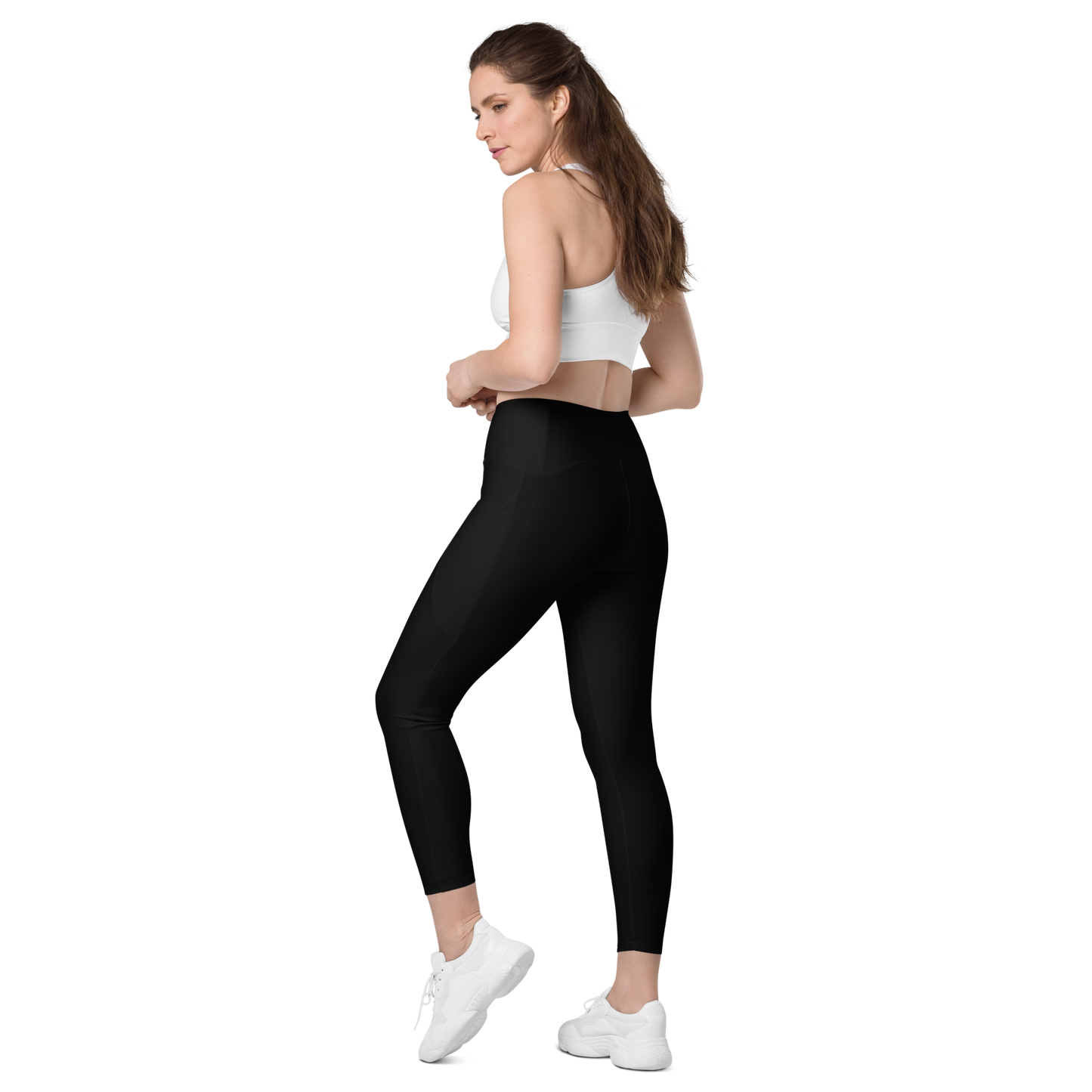 TFC Crossover leggings with pockets