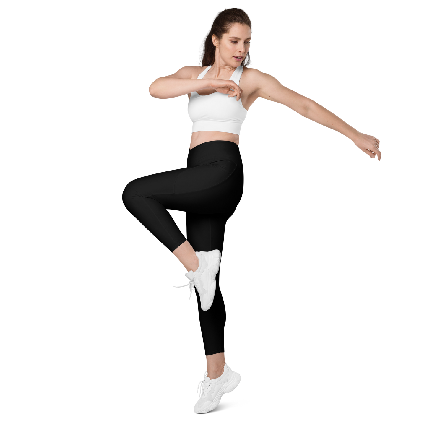 TFC Crossover leggings with pockets
