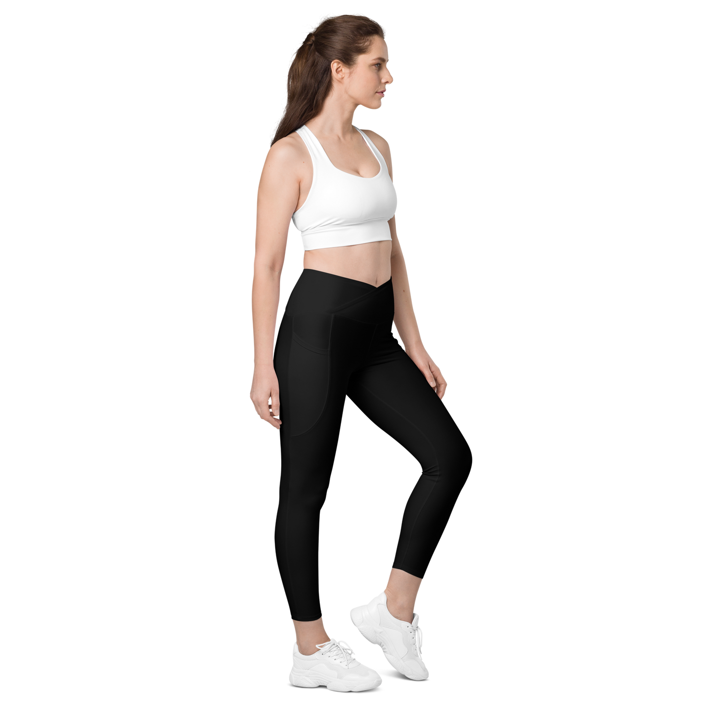TFC Crossover leggings with pockets