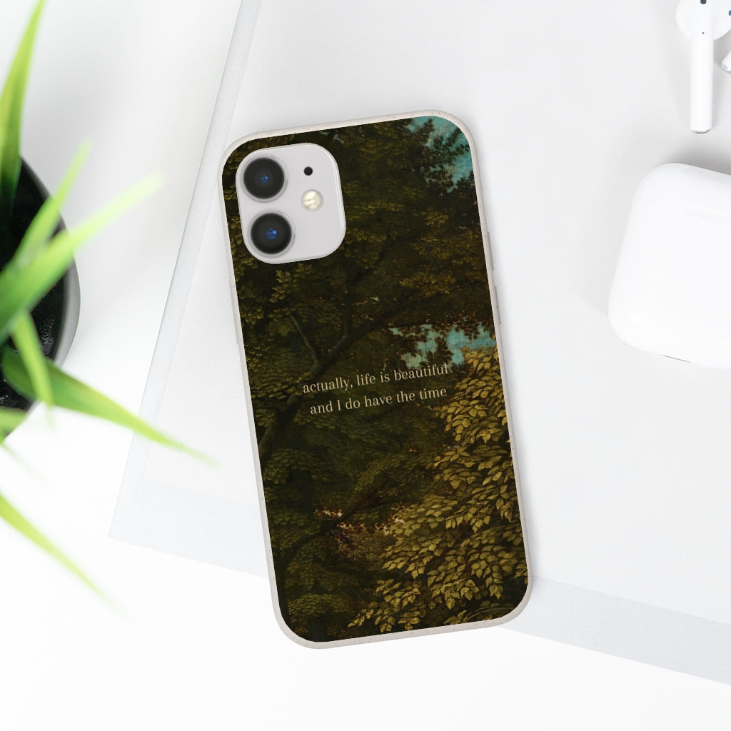 Life Is Beautiful Biodegradable Case