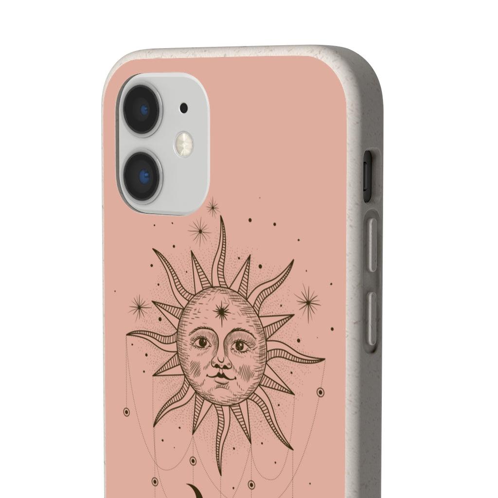 Live By The Sun Biodegradable Case - Pink
