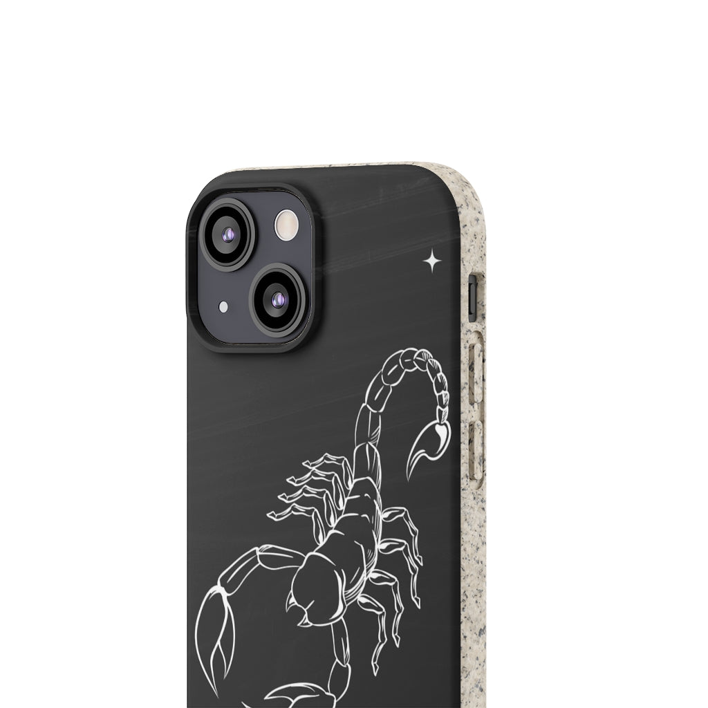 White Scorpion Biodegradable Case