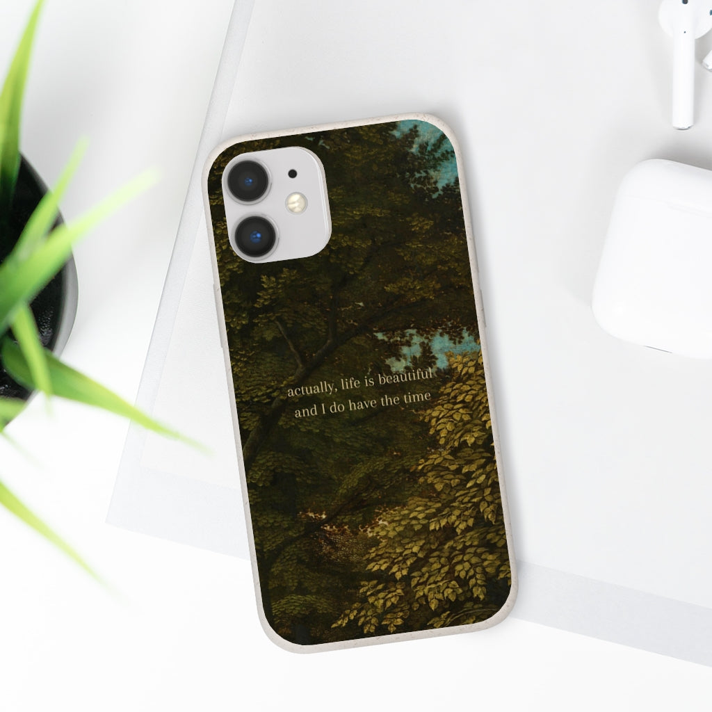 Life Is Beautiful Biodegradable Case