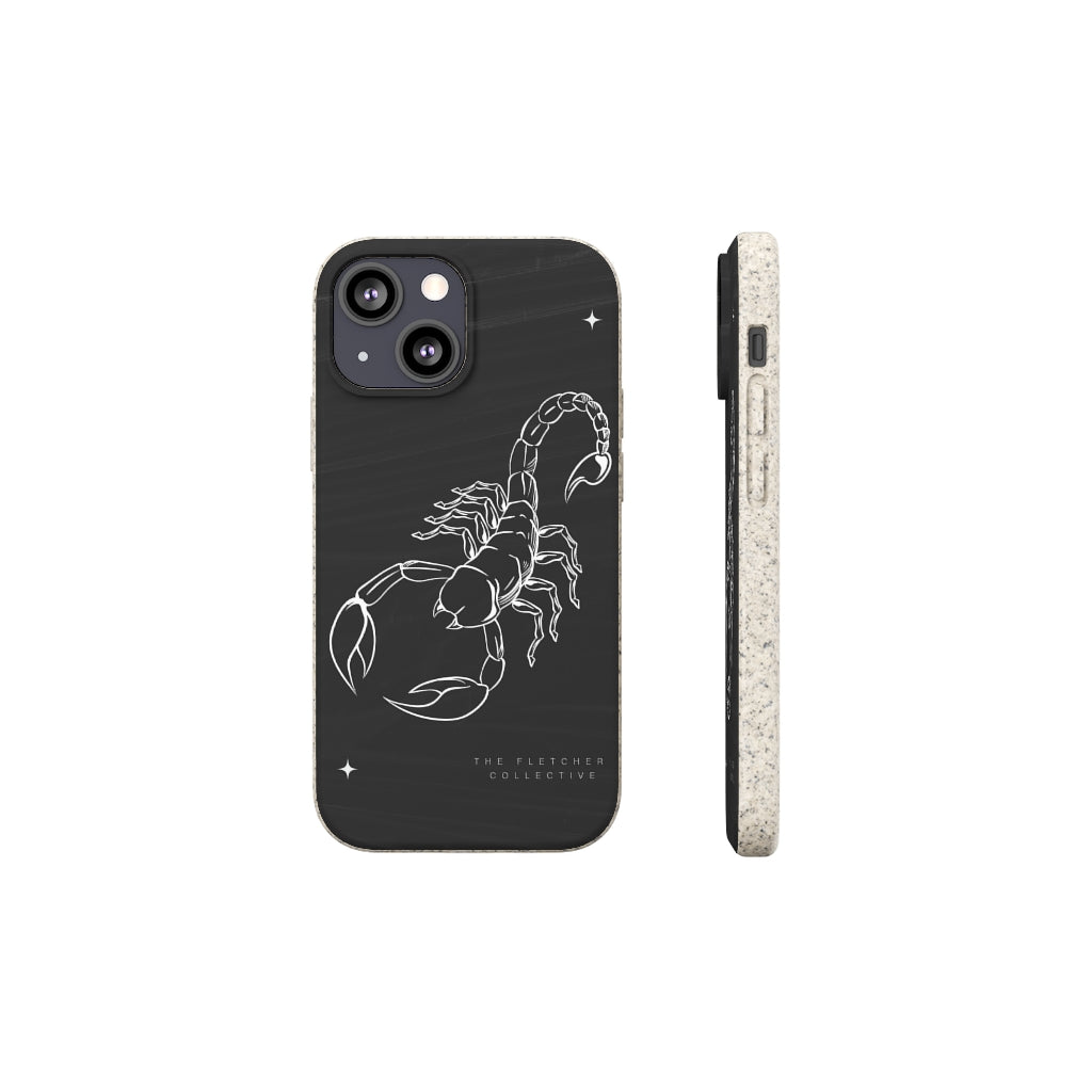 White Scorpion Biodegradable Case