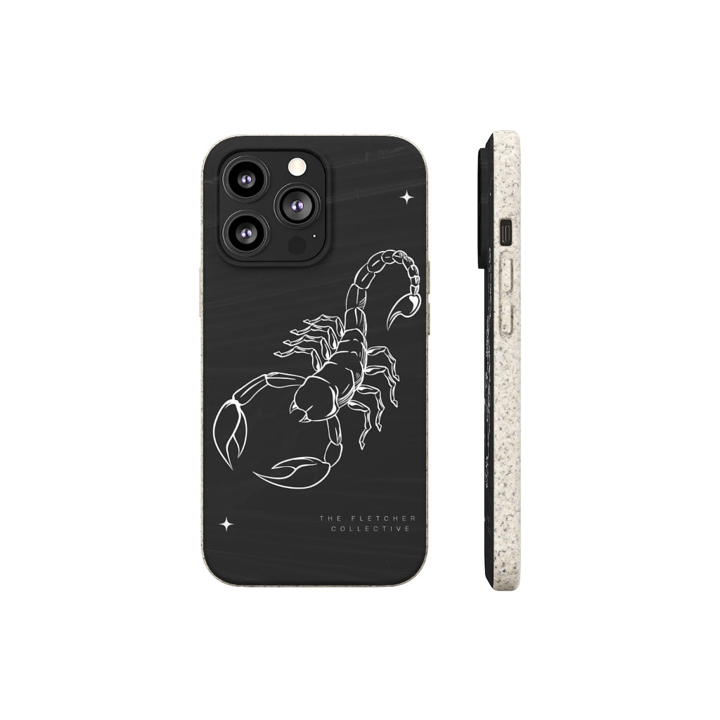 White Scorpion Biodegradable Case