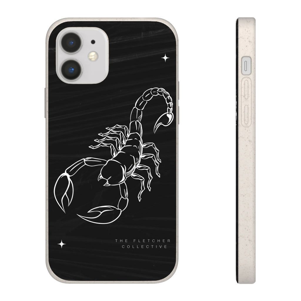 White Scorpion Biodegradable Case
