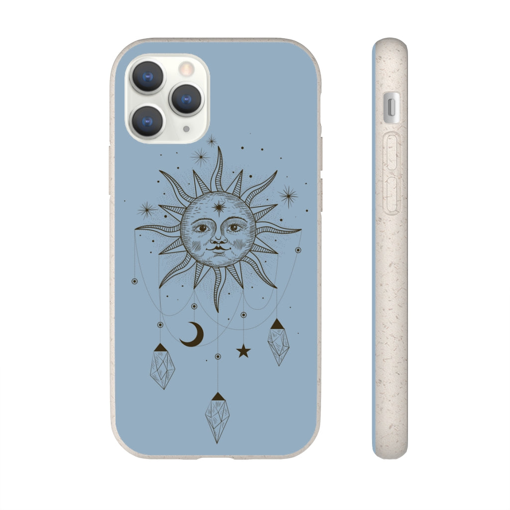 Live By The Sun Biodegradable Case - Blue