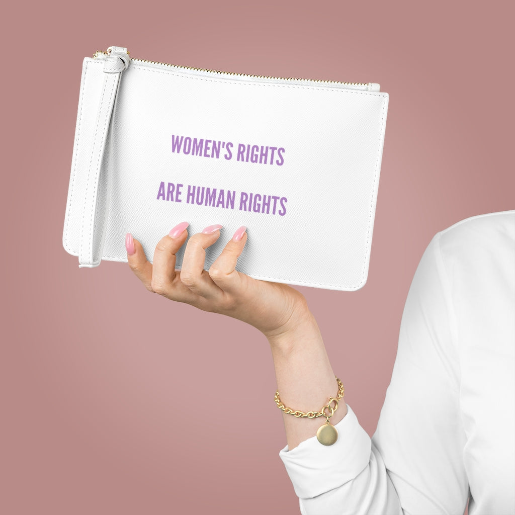 Women's Rights are Human Rights Clutch Bag
